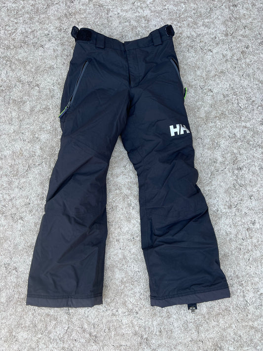 Snow Pants Child Size 10 Helly Hansen Black Waterproof New Demo Model