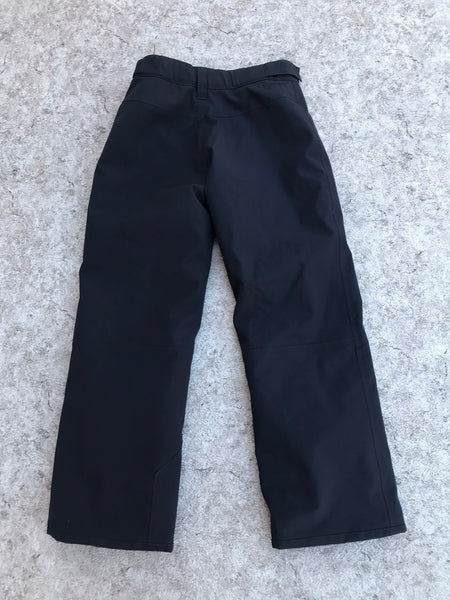 Snow Pants Child Size 10 Under Armour Black All Sealed Zippers Waterproof  New Demo Model