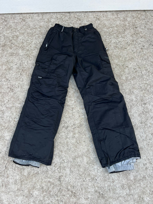 Snow Pants Child Size 14-16 Ripzone Core Black