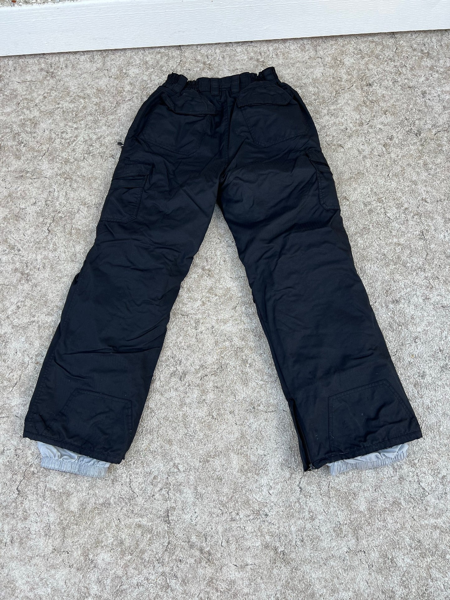 Snow Pants Child Size 14-16 Ripzone Core Black