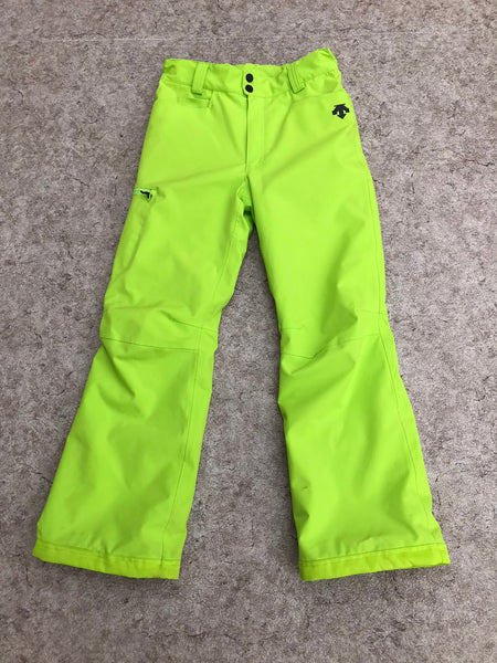Snow Pants Child Size 14-16 Youth Descent European Lime Outstanding Quality Minor Marks On Cuff