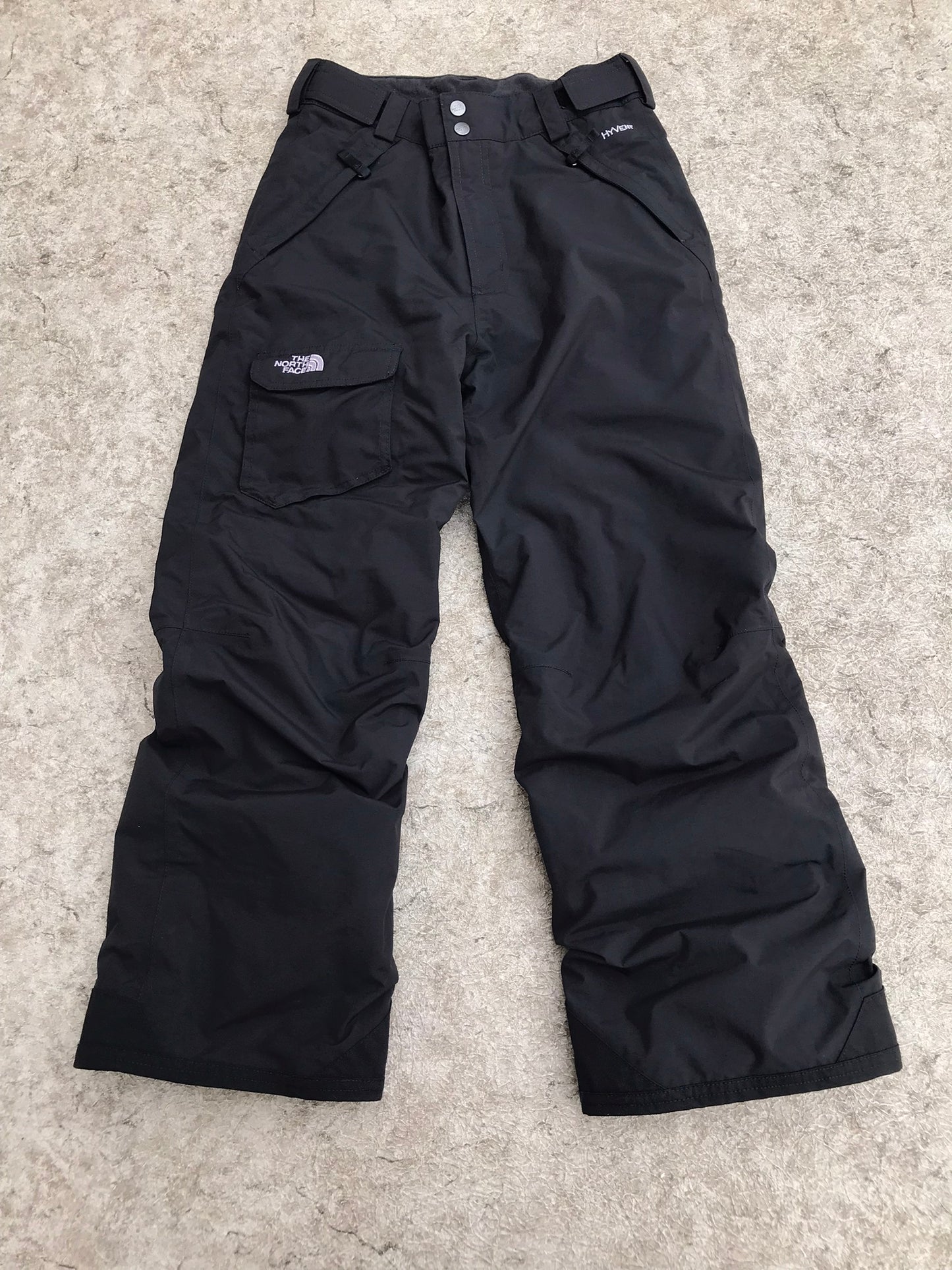 Snow Pants Child Size 14-16 Youth The North Face Hyvent Snowboarding Black As New Outstanding Quality