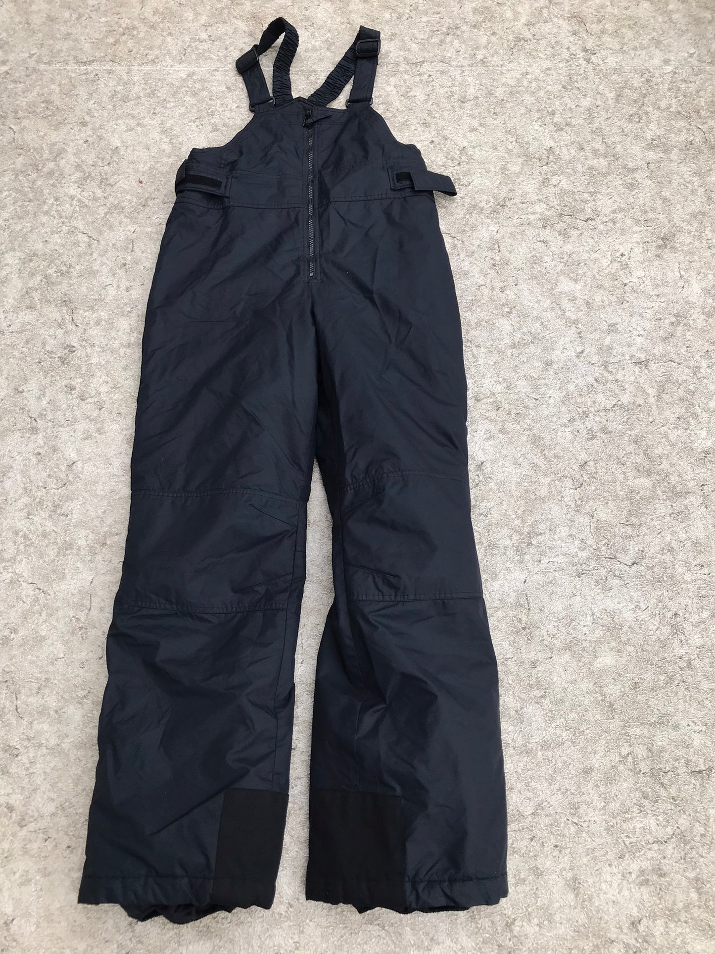 Snow Pants Child Size 16-18 Youth or Men's Small Columbia Black With Bib Outstanding Quality