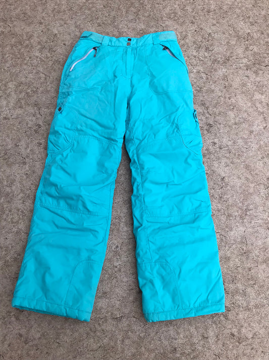 Snow Pants Child Size 16 Youth Firefly Aqua Blue Outstanding Quality