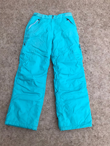 Snow Pants Child Size 16 Youth Firefly Aqua Blue Outstanding Quality