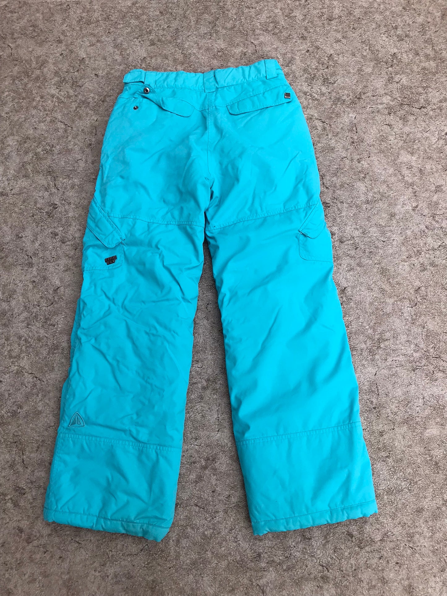 Snow Pants Child Size 16 Youth Firefly Aqua Blue Outstanding Quality