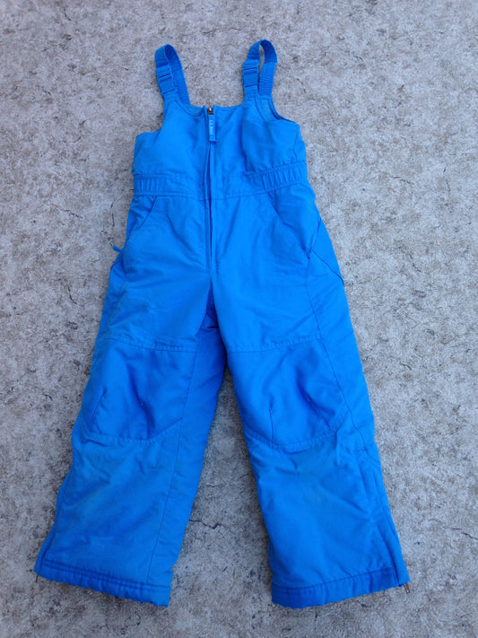 Snow Pants Child Size 5-6 LL Bean Blue With Bib New Demo Model