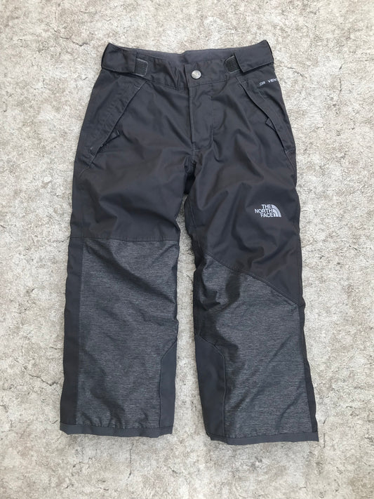 Snow Pants Child Size 5-6 The North Face Grey Excellent