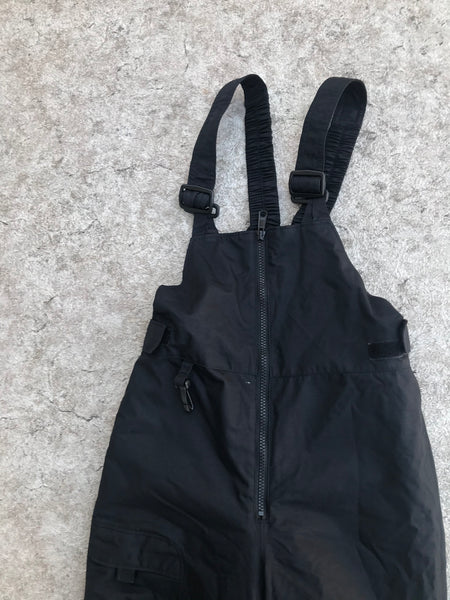 Snow Pants Child Size 8-10 Columbia With Bib Black Snowboarding New Demo Model
