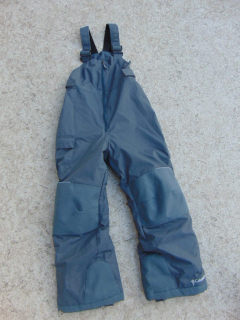 Snow Pants Child Size 8 Columbia Grey With Bib New Demo Model