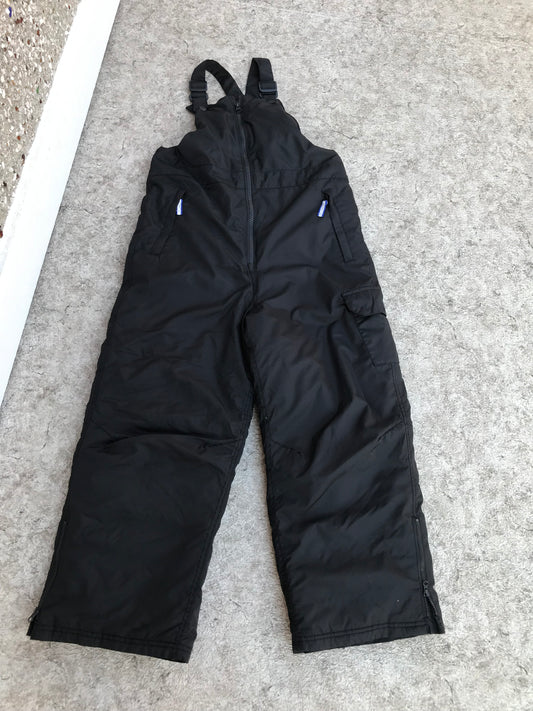 Snow Pants Child Size 8 Old Navy Black With Bib As New  PT 3440