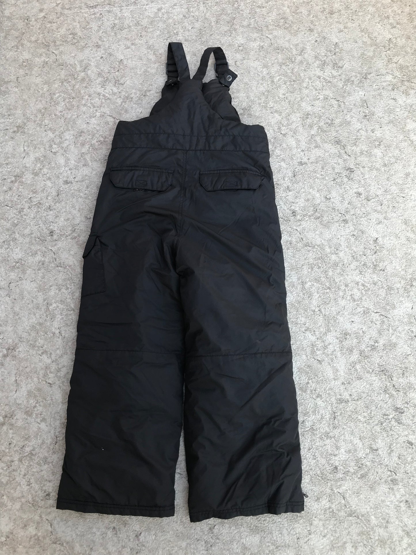 Snow Pants Child Size 8 Old Navy Black With Bib As New  PT 3440