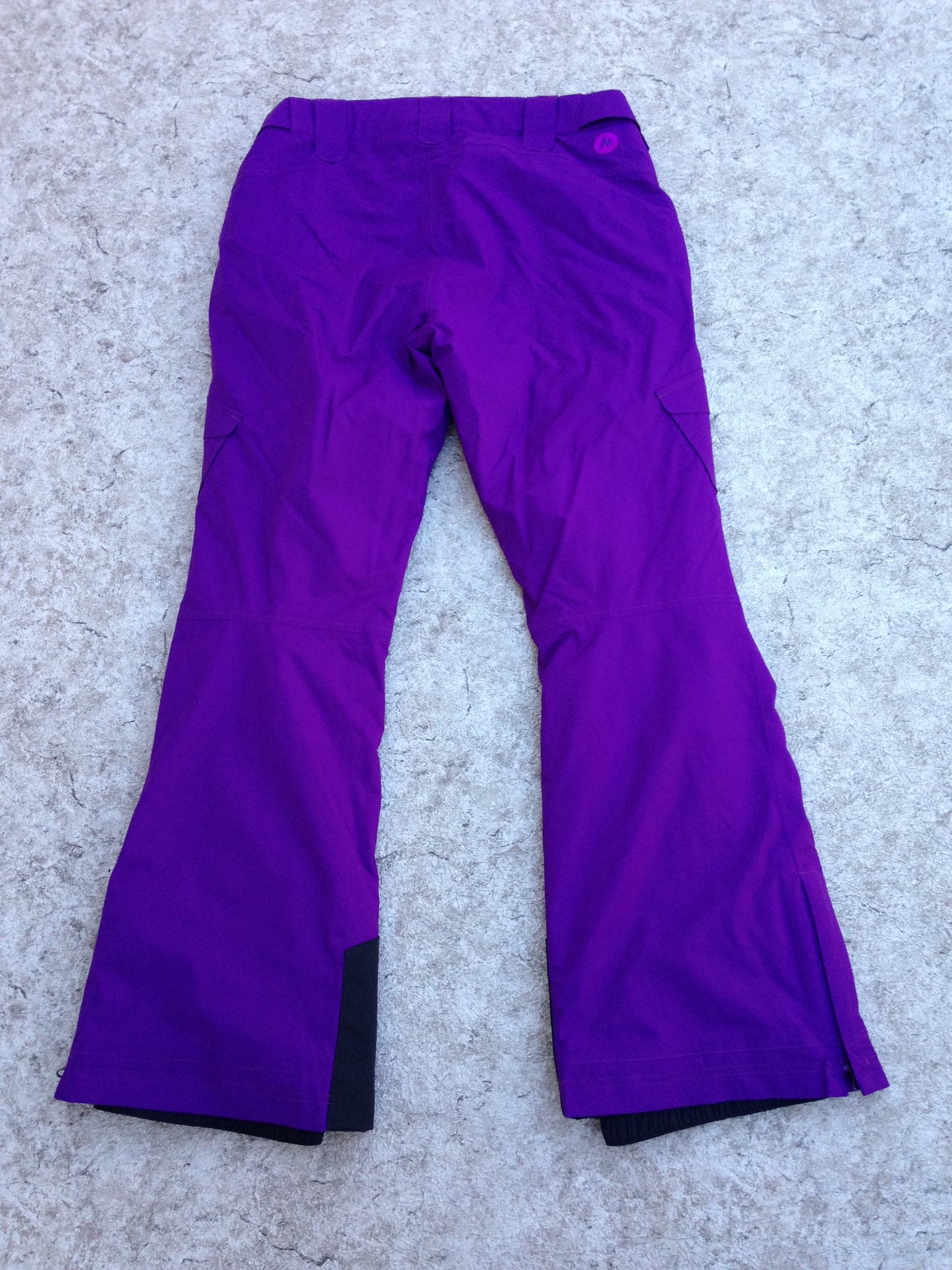 Snow Pants Ladies Small Marmot Outstanding Quality Purple Snowboarding Adjustable Waist New Demo Model