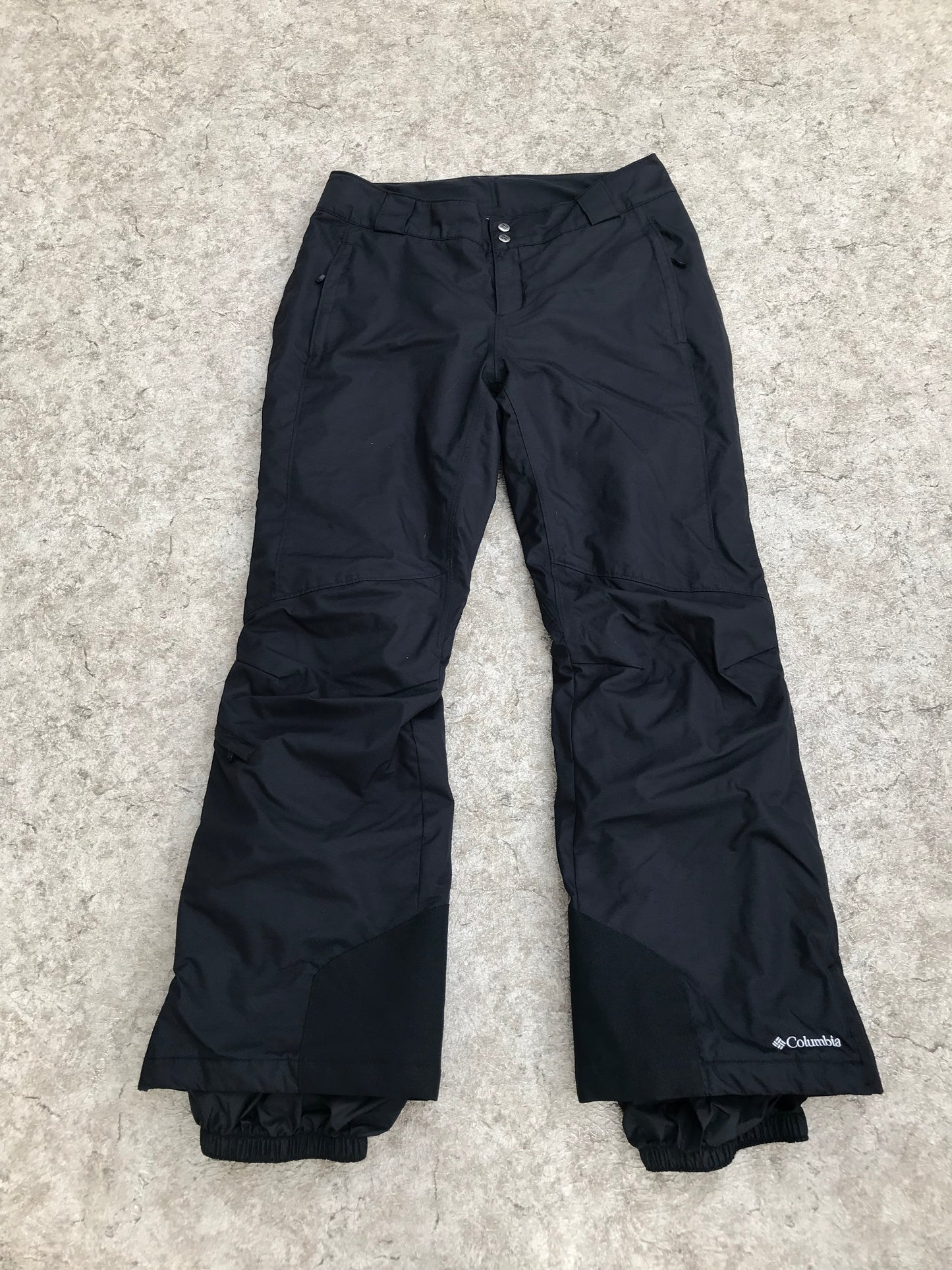 Snow Pants Ladies Size Large Columbia Omni Heat Black  Outstanding Quality