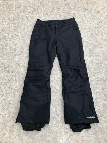 Snow Pants Ladies Size Large Columbia Omni Heat Black  Outstanding Quality