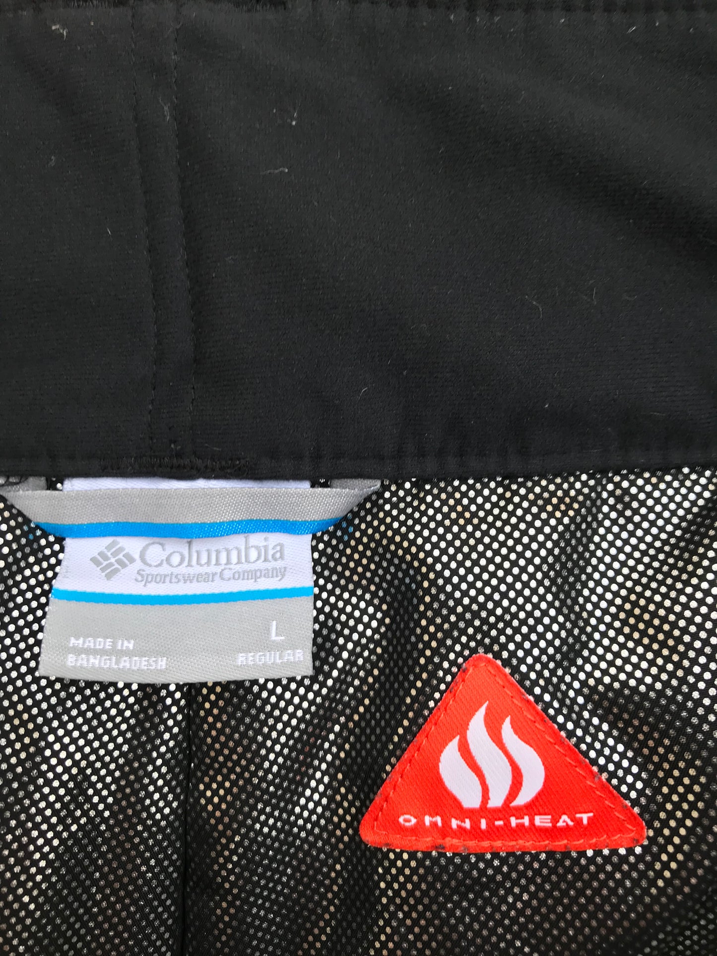 Snow Pants Ladies Size Large Columbia Omni Heat Black  Outstanding Quality
