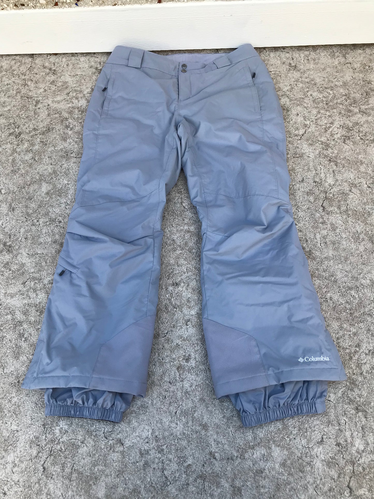 Snow Pants Ladies Size Large Columbia Omni Heat Grey Snowboarding  New Demo Model