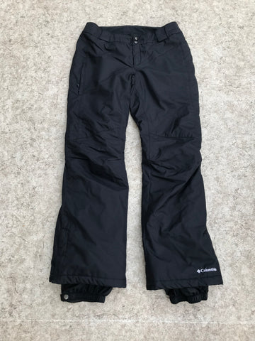 Snow Pants Ladies Size Large Columbia Omni Tech Black New Demo Model  Outstanding Quality