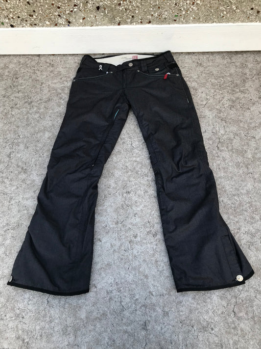 Snow Pants Ladies Size Large Levies 686 Denim Style Snowboarding Outstanding New Demo Model