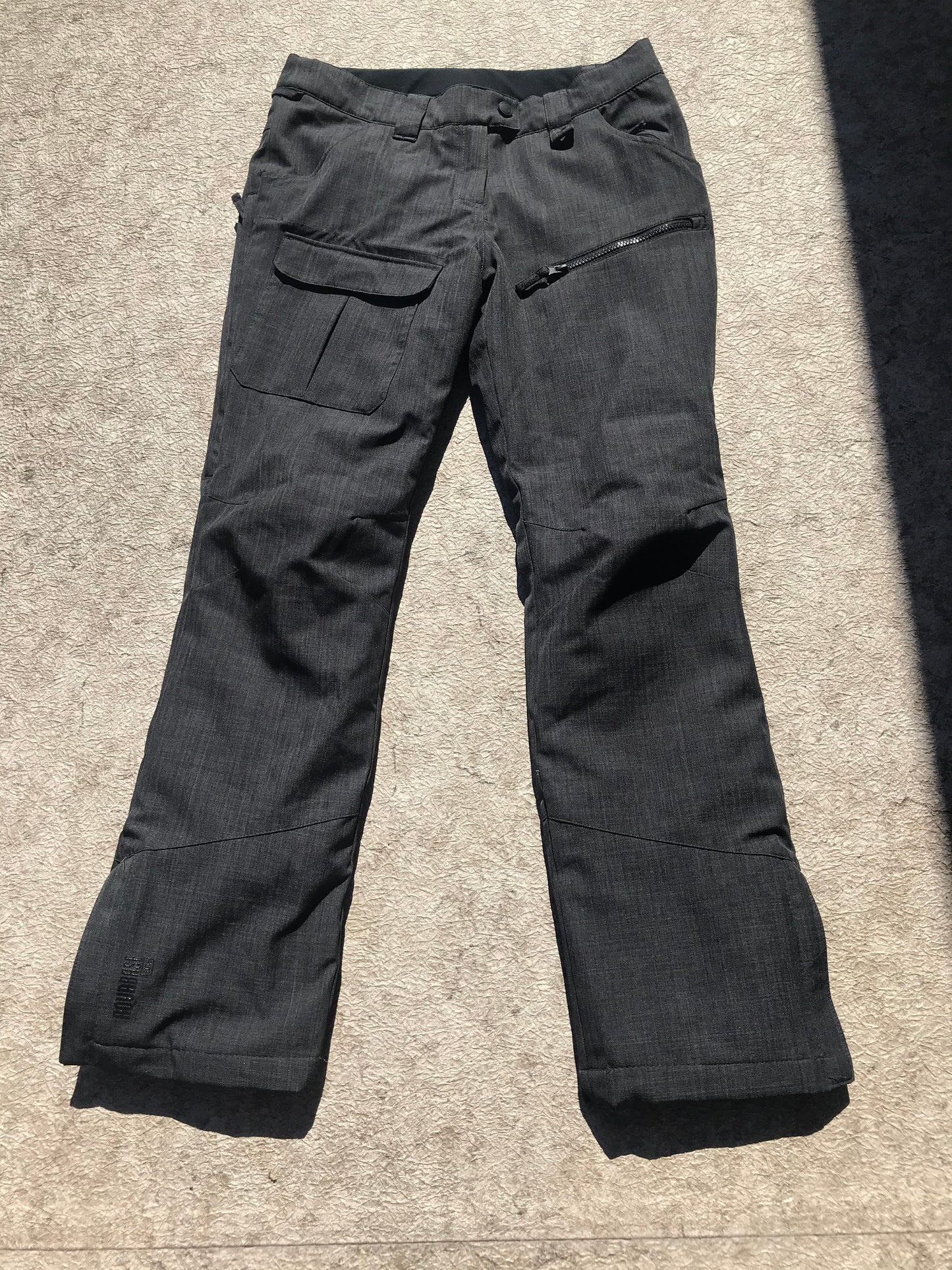 Snow Pants Ladies Size Small Firefly Smoke Grey Waterproof New Demo Model