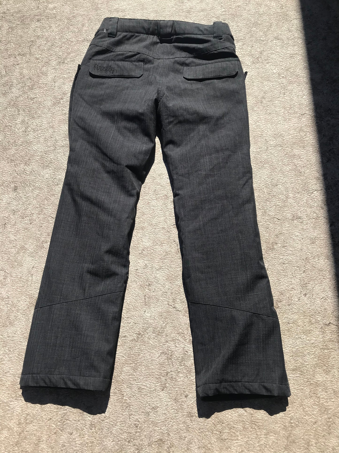 Snow Pants Ladies Size Small Firefly Smoke Grey Waterproof New Demo Model