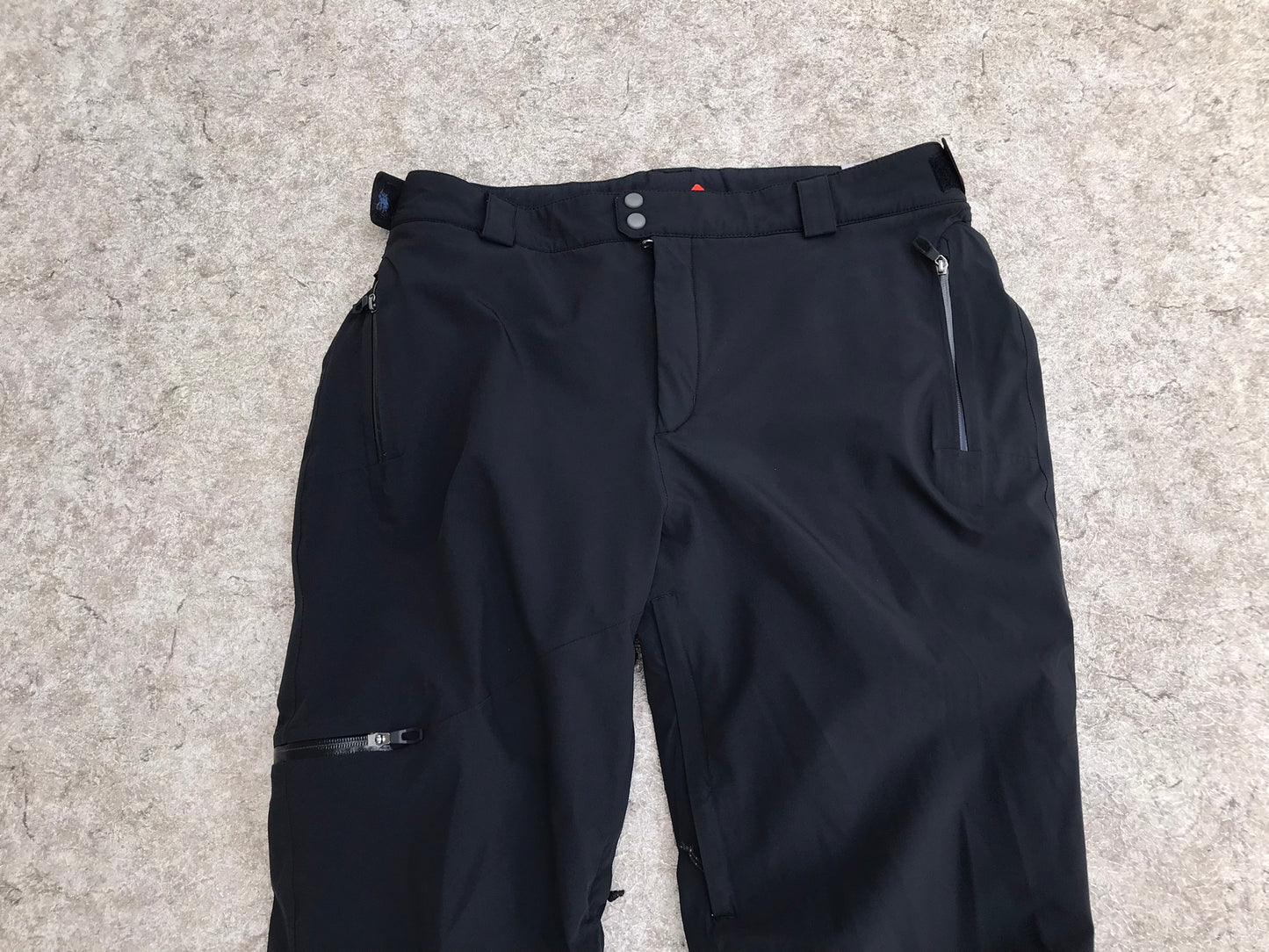 Snow Pants Ladies Size X Large Columbia Omni Heat Black Waterproof Sealed Seam Zippers New Demo Model
