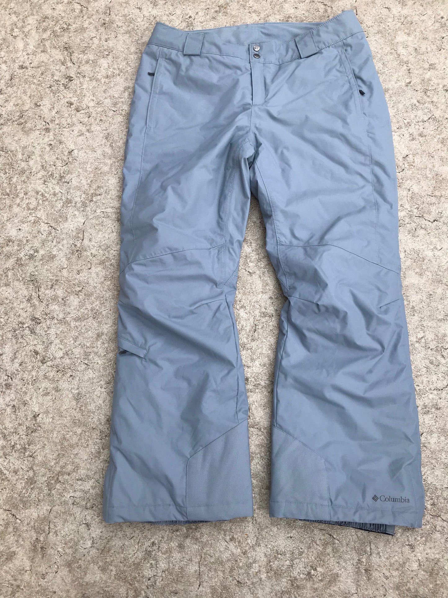 Snow Pants Ladies Size X Large Columbia Omni Tech Sky Blue New Demo Model