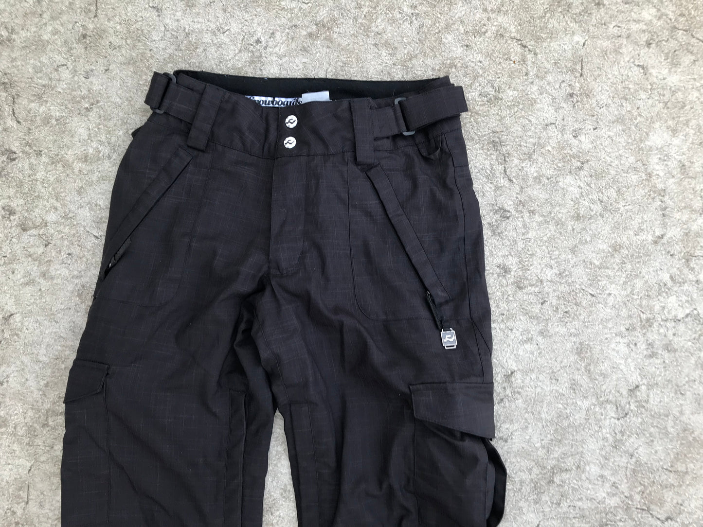 Snow Pants Ladies Size X Small Ride Black Outstanding Quality Excellent