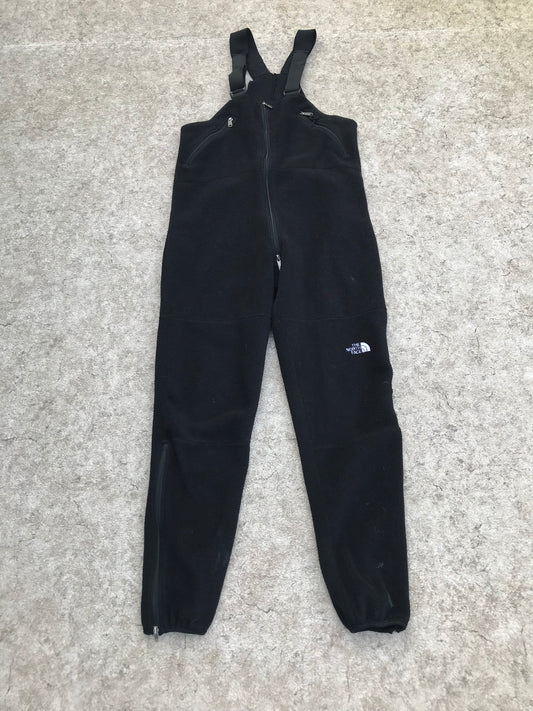 Snow Pants Men's Size Large The North Face Fleece Warm Liner Butt Zipper In Bum Excellent Quality Minor Wear Black