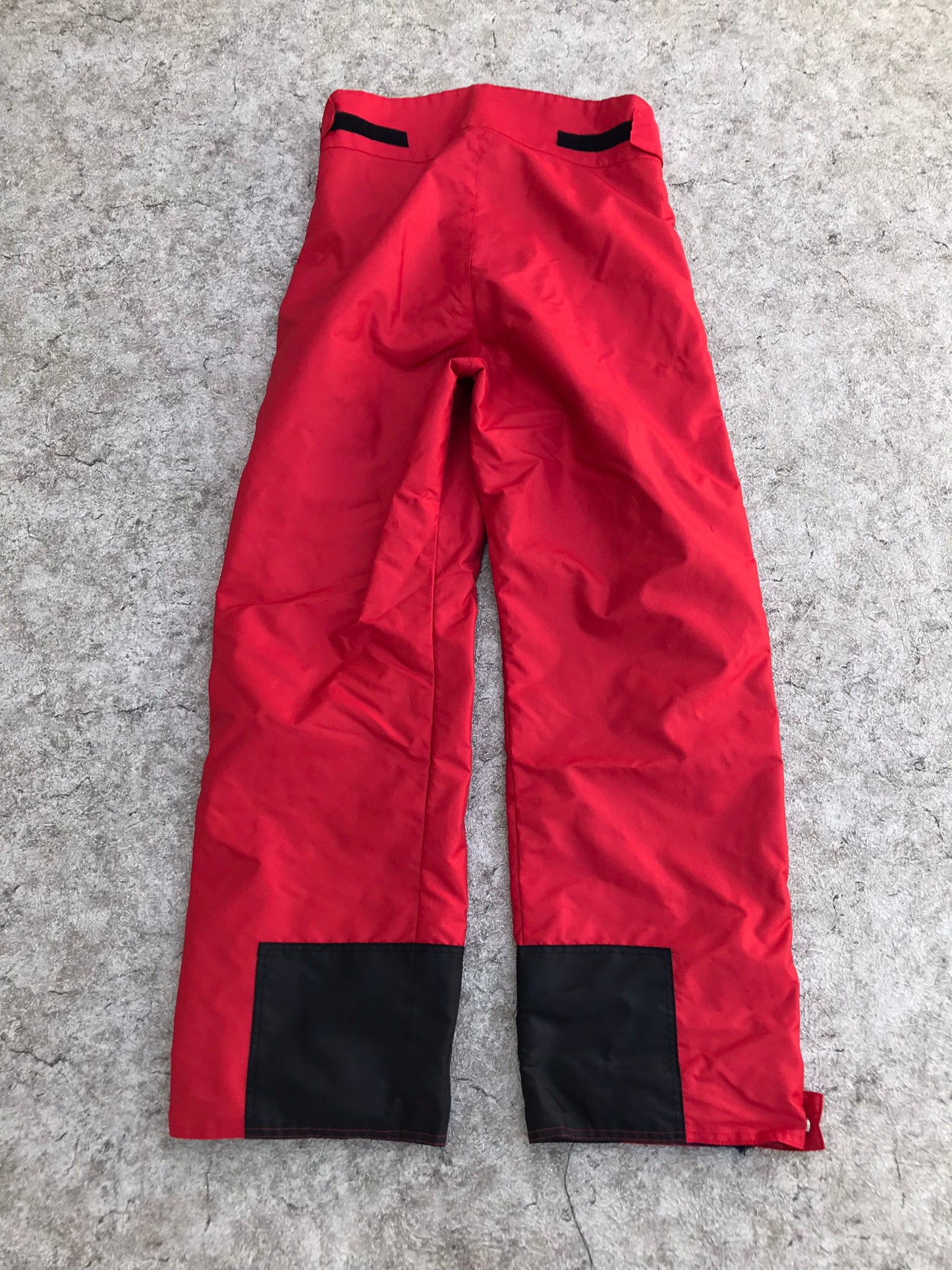 Snow Pants Men's Size Medium Waterproof Shell Full Zippers Up Both Legs As New  As New