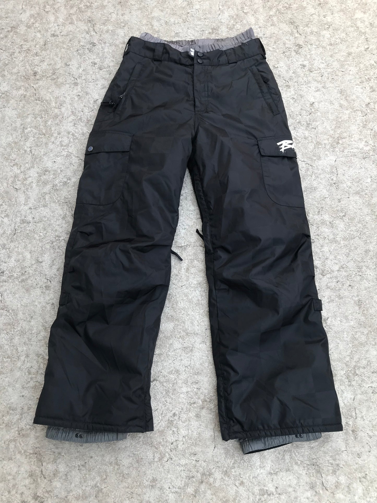 Snow Pants Child Size 14-16 X Large Burton Black Snowboarding New Demo Model