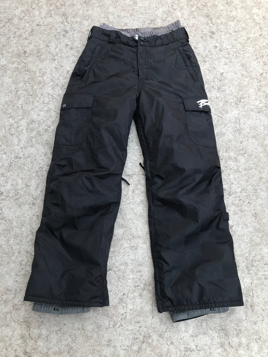Snow Pants Child Size 14-16 X Large Burton Black Snowboarding New Demo Model