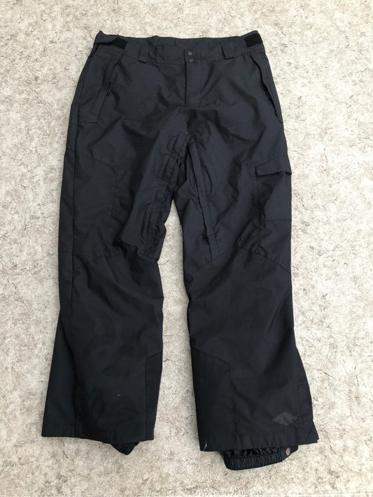 Snow Pants Men's Size X Large Columbia Black Excellent