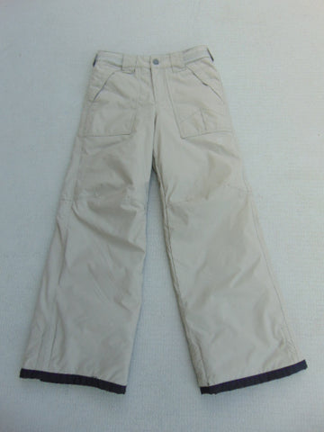 Snow Pants Child Size 10 Orage Tan Snowboarding New Demo Model