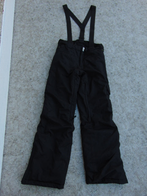 Snow Pants Child Size 12-14 Rossignol With Straps Black New Demo Model