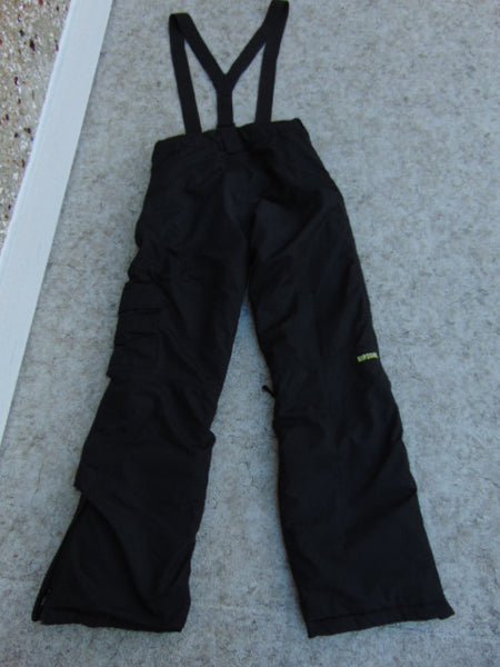 Snow Pants Child Size 12-14 Rossignol With Straps Black New Demo Model