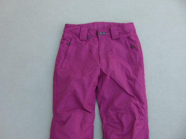 Snow Pants Child Size 12-14 Youth Gravity Fushia With Adjustable Waist Snowboarding