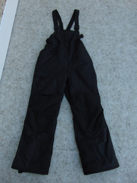 Snow Pants Child Size 14-16 Columbia  Black With Bib  Snowboarding