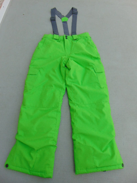 Snow Pants Child Size 14 Firefly Lime With Straps New Demo Model