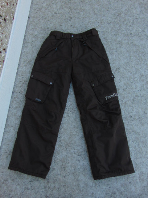 Snow Pants Child Size 14 Youth Ripzone Core Brown Snowboarding New Demo Model