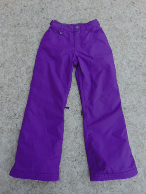 Snow Pants Child Size 14 Youth Roxy Purple Snowboarding New Demo Model