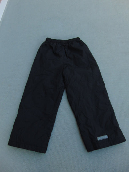 Snow Pants Child Size 4-6 Board Dokter Snowboarding With Elastic Waist For Comfort Black