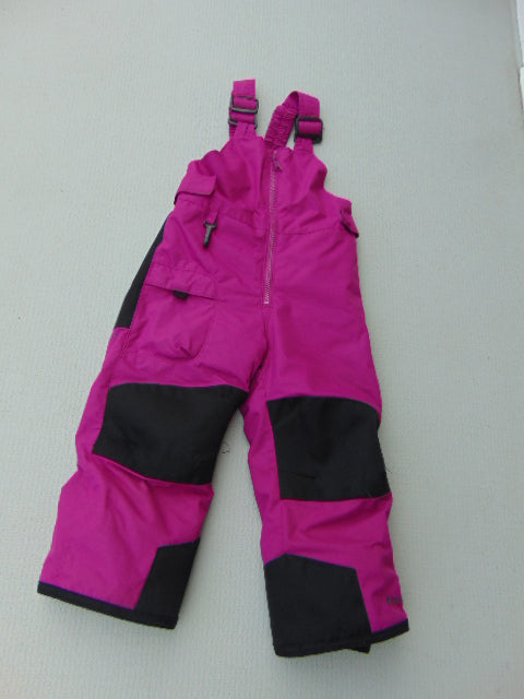 Snow Pants Child Size 4 Columbia Fushia and Black Snowboarding