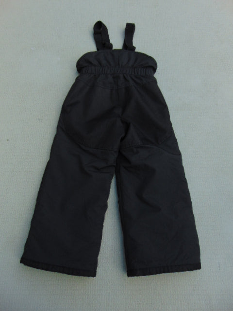 Snow Pants Child Size 4 Off Set Black With Bib New Demo Model