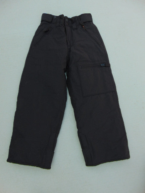 Snow Pants Child Size 6-7 Gap Black with Micro Fleece Black Lining Inside Excellent