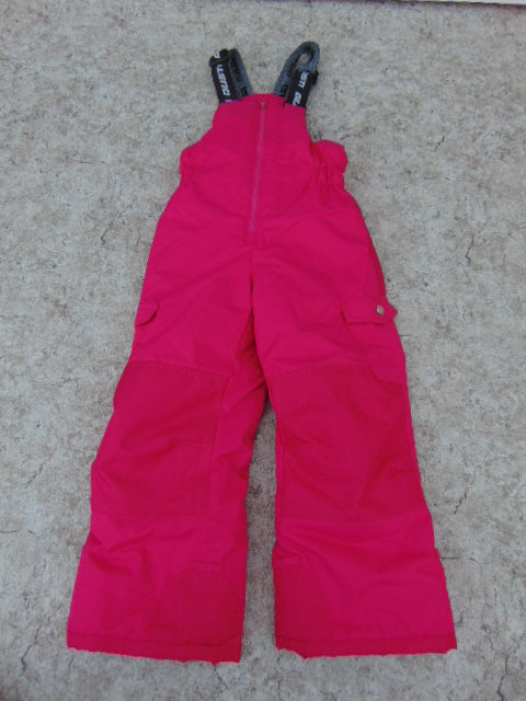 Snow Pants Child Size 6 Gusti Fushia Pink With Bib  New Demo Model