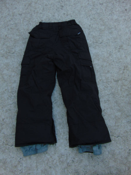 Snow Pants Child Size 8-10 Ripzone Core Black Snowboarding