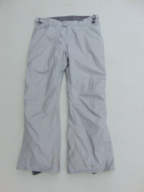 Snow Pants Ladies Size X Large Columbia Snowboarding Grey With Side Pannels