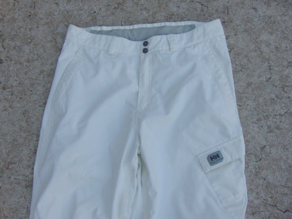 Snow Pants Ladies Size X Large Helly Hansen White Snowboarding New Demo Model