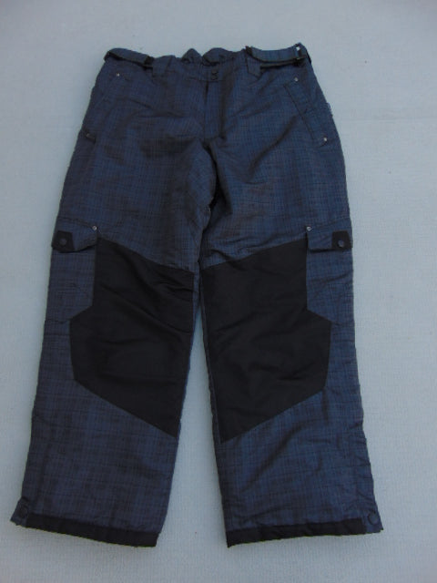 Snow Pants Men's Size XX Large Alpine Tek Micro Fleece Lined Inside Black New Demo Model